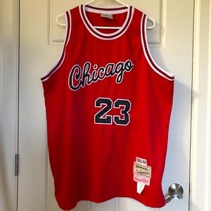 Authentic Chicago Bulls Jordan 23 Jersey 1983-84